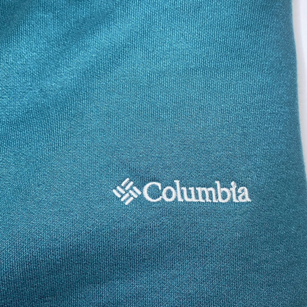 Columbia Men's Deep Teal Crewneck Sweater - Picture 2 of 5
